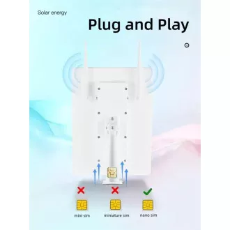Viking R09 4G/Solarbetriebener/WiFi-Solarrouter für bis zu 8 Geräte/Download - 15Mbps Viking R09 4G/Solarbetriebener/WiFi-Solarrouter für bis zu 8 Geräte/Download - 15Mbps