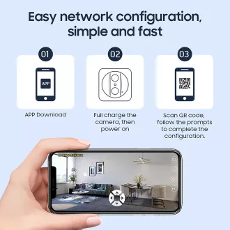 Mini-Kamera Viking S309 Wifi/1080P/Nachtsicht/Bewegungssensor/2500mAh/Mobil-App Mini-Kamera Viking S309 Wifi/1080P/Nachtsicht/Bewegungssensor/2500mAh/Mobil-App