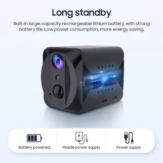 Viking S309 4G/1080P Mini-Kamera/Nachtsichtgerät/Bewegungssensor/2500mAh/Mobil-App