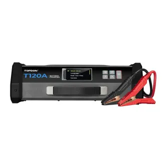 TOPDON Batterieladegerät und Tester Tornado 120000/Leistung 1700W max/3700Ah/5-120A/11-16,8V TOPDON Batterieladegerät und Tester Tornado 120000/Leistung 1700W max/3700Ah/5-120A/11-16,8V