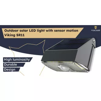 Solar-LED-Außenleuchte Viking SR11/1000lm /solarbetrieben /3000K 4000K (warm- und tageslichtweiß) Solar-LED-Außenleuchte Viking SR11/1000lm /solarbetrieben /3000K 4000K (warm- und tageslichtweiß)