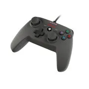 Kabelgebundenes Gamepad Genesis P58, für PS3/PC, Vibration