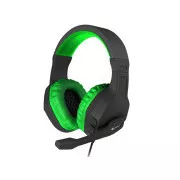 Gaming-Stereo-Headset Genesis Argon 200, schwarz-grün