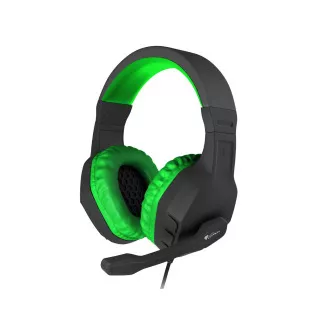 Gaming-Stereo-Headset Genesis Argon 200, schwarz-grün