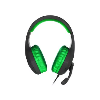 Gaming-Stereo-Headset Genesis Argon 200, schwarz-grün