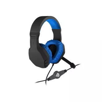 Gaming-Stereo-Headset Genesis Argon 200, schwarz-blau Gaming-Stereo-Headset Genesis Argon 200, schwarz-blau