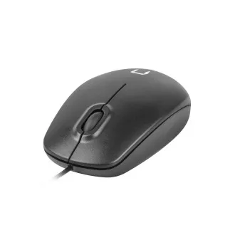 Natec Laser-Maus HAWK/1000 DPI/Büro/Laser/1000 DPI/Kabellos USB/Schwarz
