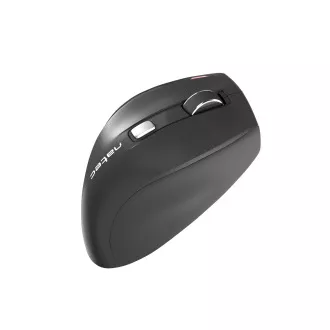 Natec optische Maus JAGUAR/2400 DPI/Ergonomisch/Blaue Spur/Rechtshänder/Kabellos USB/Schwarz Natec optische Maus JAGUAR/2400 DPI/Ergonomisch/Blaue Spur/Rechtshänder/Kabellos USB/Schwarz