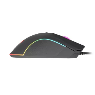 Genesis Gaming-Maus KRYPTON 770/RGB/Herring/Optisch/Rechtshänder/6.000 DPI/Kabellos USB/Schwarz Genesis Gaming-Maus KRYPTON 770/RGB/Herring/Optisch/Rechtshänder/6.000 DPI/Kabellos USB/Schwarz