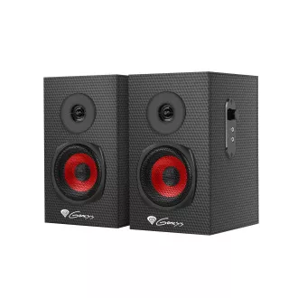 Genesis Gaming-Lautsprecher HELIUM 200/Stereo/20W/Schwarz-Rot