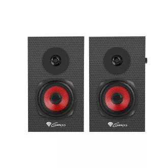 Genesis Gaming-Lautsprecher HELIUM 200/Stereo/20W/Schwarz-Rot