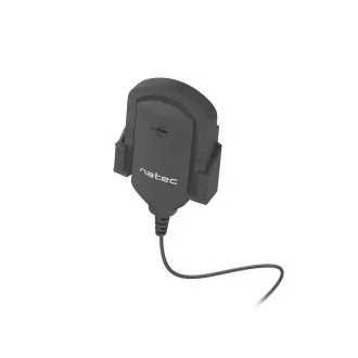 Natec Fox Mikrofon, Klebehalterung, 3,5mm Klinke, 1,8m