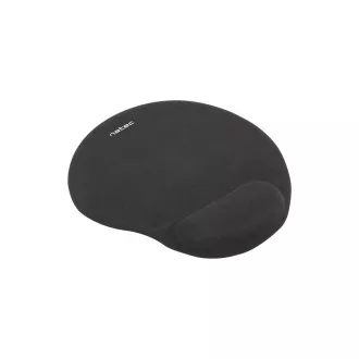 Ergonomisches Gel-Mauspad Natec Murmeltier, schwarz, 245x225 mm Ergonomisches Gel-Mauspad Natec Murmeltier, schwarz, 245x225 mm