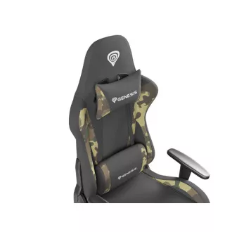 Genesis Nitro 560 CAMO Gaming-Stuhl, schwarz-maskarafarbener Stoff Genesis Nitro 560 CAMO Gaming-Stuhl, schwarz-maskarafarbener Stoff