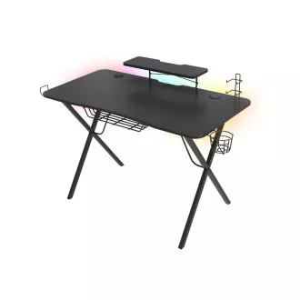 Genesis Holm 300 RGB - Spieltisch mit RGB-Hintergrundbeleuchtung, 3xUSB 3.0, kabelloses mobiles Ladegerät Genesis Holm 300 RGB - Spieltisch mit RGB-Hintergrundbeleuchtung, 3xUSB 3.0, kabelloses mobiles Ladegerät