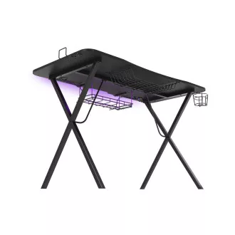 Genesis Holm 300 RGB - Spieltisch mit RGB-Hintergrundbeleuchtung, 3xUSB 3.0, kabelloses mobiles Ladegerät Genesis Holm 300 RGB - Spieltisch mit RGB-Hintergrundbeleuchtung, 3xUSB 3.0, kabelloses mobiles Ladegerät