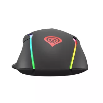 Genesis Gaming Optische Maus XENON 220 G2/RGB/Herring/Optisch/Rechtshänder/12 400 DPI/Wireless USB/Schwarz Genesis Gaming Optische Maus XENON 220 G2/RGB/Herring/Optisch/Rechtshänder/12 400 DPI/Wireless USB/Schwarz