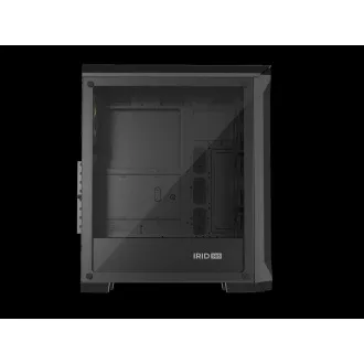 Genesis IRID 505 ARGB V2/Midi Tower/Transpar/Schwarz Computergehäuse Genesis IRID 505 ARGB V2/Midi Tower/Transpar/Schwarz Computergehäuse