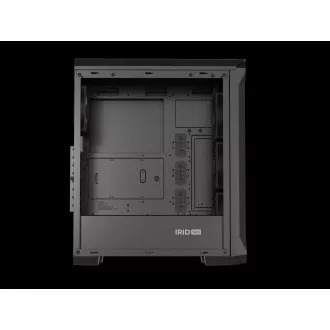 Genesis IRID 505 ARGB V2/Midi Tower/Transpar/Schwarz Computergehäuse Genesis IRID 505 ARGB V2/Midi Tower/Transpar/Schwarz Computergehäuse