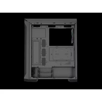 Genesis IRID 505 ARGB V2/Midi Tower/Transpar/Schwarz Computergehäuse Genesis IRID 505 ARGB V2/Midi Tower/Transpar/Schwarz Computergehäuse