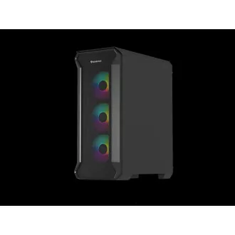 Genesis IRID 505 ARGB V2/Midi Tower/Transpar/Schwarz Computergehäuse Genesis IRID 505 ARGB V2/Midi Tower/Transpar/Schwarz Computergehäuse