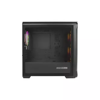 Genesis IRID 503 ARGB V2/Micro Tower/Transpar/Schwarz Computergehäuse Genesis IRID 503 ARGB V2/Micro Tower/Transpar/Schwarz Computergehäuse