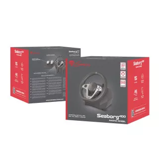 Gaming-Rad Genesis Seaborg 400, Multiplattform für PC,PS4,PS3,Xbox One, Xbox 360,N Switch
