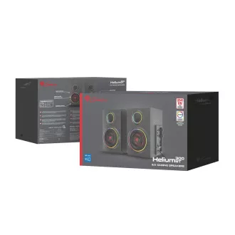 Lautsprecher 2.0 24W GENESIS HELIUM 300BT ARGB, Bluetooth 5.0