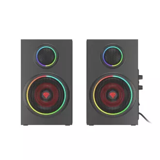 Lautsprecher 2.0 24W GENESIS HELIUM 300BT ARGB, Bluetooth 5.0