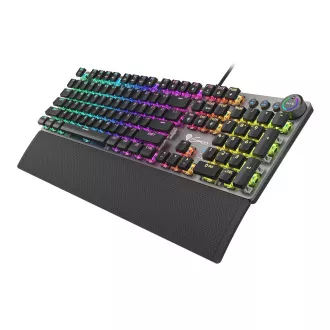 Genesis Gaming Mechanische Tastatur THOR 380/RGB/Outemu Blau/Wireless USB/US Layout/Schwarz Genesis Gaming Mechanische Tastatur THOR 380/RGB/Outemu Blau/Wireless USB/US Layout/Schwarz