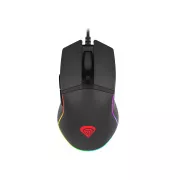 Genesis Gaming Optische Maus KRYPTON 220/RGB/6400 DPI/Herring/Optisch/6.000 DPI/Wireless USB/Schwarz