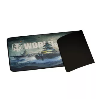 Gaming-Mauspad Genesis CARBON 500 WORLD of WARSHIPS ARMADA, MAXI 90x45cm
