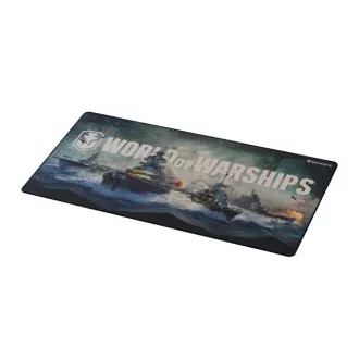 Gaming-Mauspad Genesis CARBON 500 WORLD of WARSHIPS ARMADA, MAXI 90x45cm