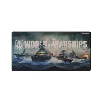 Gaming-Mauspad Genesis CARBON 500 WORLD of WARSHIPS ARMADA, MAXI 90x45cm