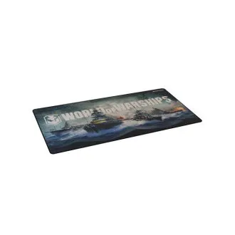 Gaming-Mauspad Genesis CARBON 500 WORLD of WARSHIPS ARMADA, MAXI 90x45cm