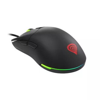 Genesis Gaming Optische Maus KRYPTON 750/RGB/8000 DPI/Herring/Optisch/8000 DPI/Wireless USB/Schwarz