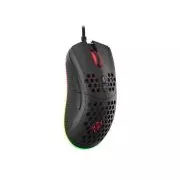 Genesis Gaming Optische Maus KRYPTON 555/RGB/8000 DPI/Deutsch/Optisch/8000 DPI/Kabellos USB/Schwarz