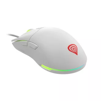 Genesis Gaming Optische Maus KRYPTON 750/RGB/8000 DPI/Herring/Optisch/8000 DPI/Kabellos USB/Weiß Genesis Gaming Optische Maus KRYPTON 750/RGB/8000 DPI/Herring/Optisch/8000 DPI/Kabellos USB/Weiß