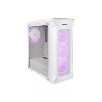 Computergehäuse Genesis IRID 505 ARGB V2/Midi Tower/Transparent/Weiß Computergehäuse Genesis IRID 505 ARGB V2/Midi Tower/Transparent/Weiß