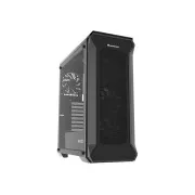 Genesis IRID 505F/Midi Tower/Transpar/Schwarzes Computergehäuse