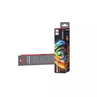Genesis Gaming-Mauspad CARBON 500 M FIRE G2 300x250 mm