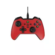 Kabelgebundenes Gamepad Genesis MANGAN 300, für PC/Switch/Mobile, rot