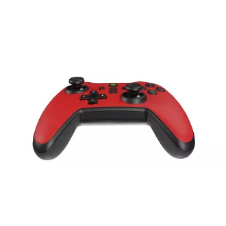 Kabelgebundenes Gamepad Genesis MANGAN 300, für PC/Switch/Mobile, rot