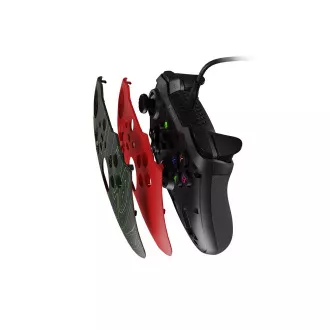 Kabelgebundenes Gamepad Genesis MANGAN 300, für PC/Switch/Mobile, rot