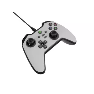 Kabelgebundenes Gamepad Genesis MANGAN 300, für PC/Switch/Mobile, weiß
