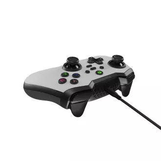 Kabelgebundenes Gamepad Genesis MANGAN 300, für PC/Switch/Mobile, weiß