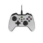 Kabelgebundenes Gamepad Genesis MANGAN 300, für PC/Switch/Mobile, weiß