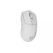 Genesis Gaming Maus ZIRCON 500/Gaming/Optisch/10.000 DPI/USB BT/Weiß