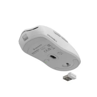 Genesis Gaming Maus ZIRCON 500 G2/Deutsch/Optisch/10.000 DPI/USB BT/Weiß Genesis Gaming Maus ZIRCON 500 G2/Deutsch/Optisch/10.000 DPI/USB BT/Weiß
