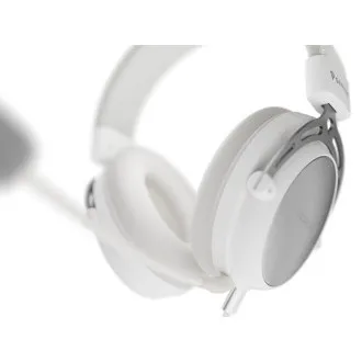 Gaming-Headset mit Mikrofon Genesis TORON 301/Stereo/Buchse/Kabel/Ständer/Weiß Gaming-Headset mit Mikrofon Genesis TORON 301/Stereo/Buchse/Kabel/Ständer/Weiß